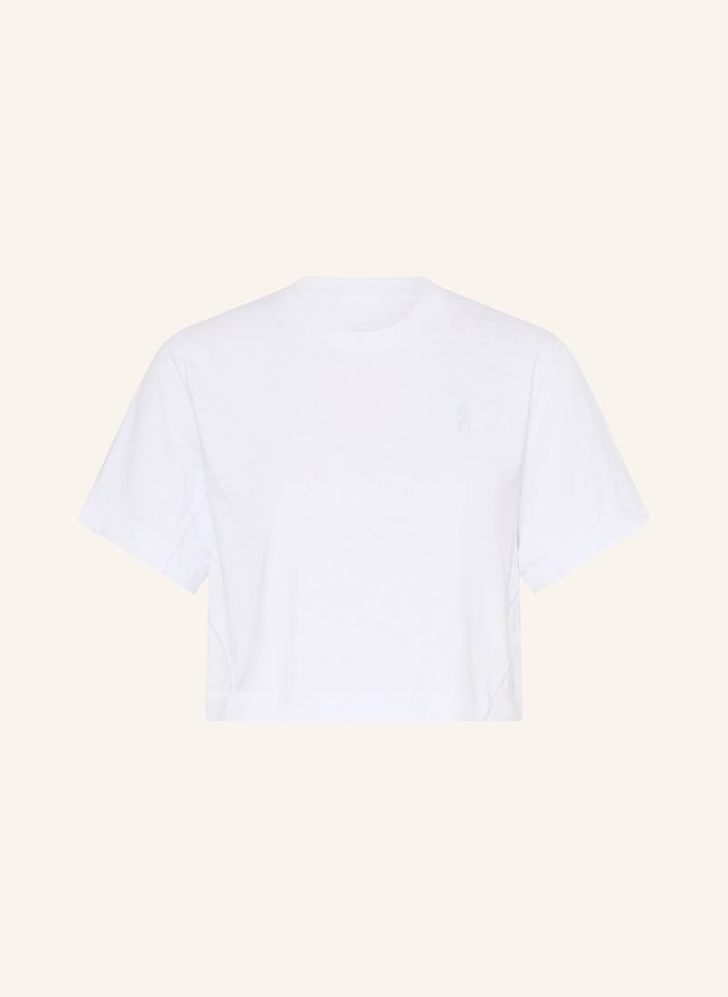 On T-Shirt Train-T Crop weiss von On