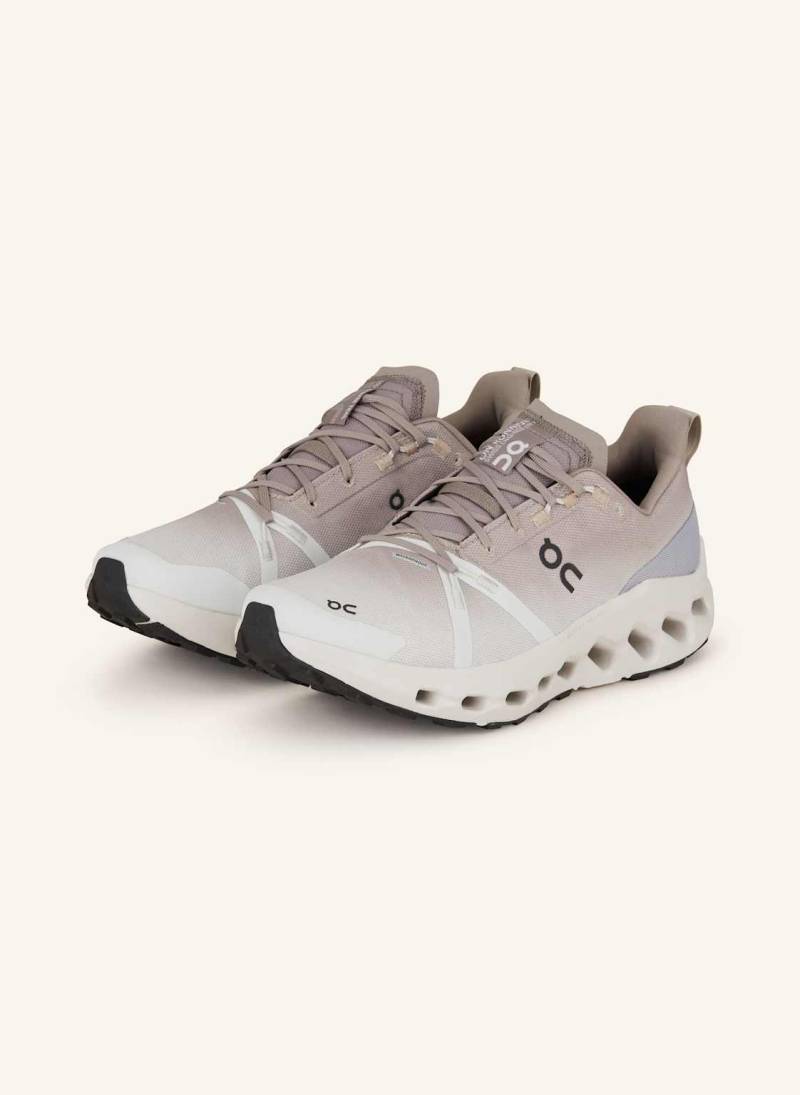 On Trailrunning-Schuhe Cloudsurfer Trail Waterproof beige von On