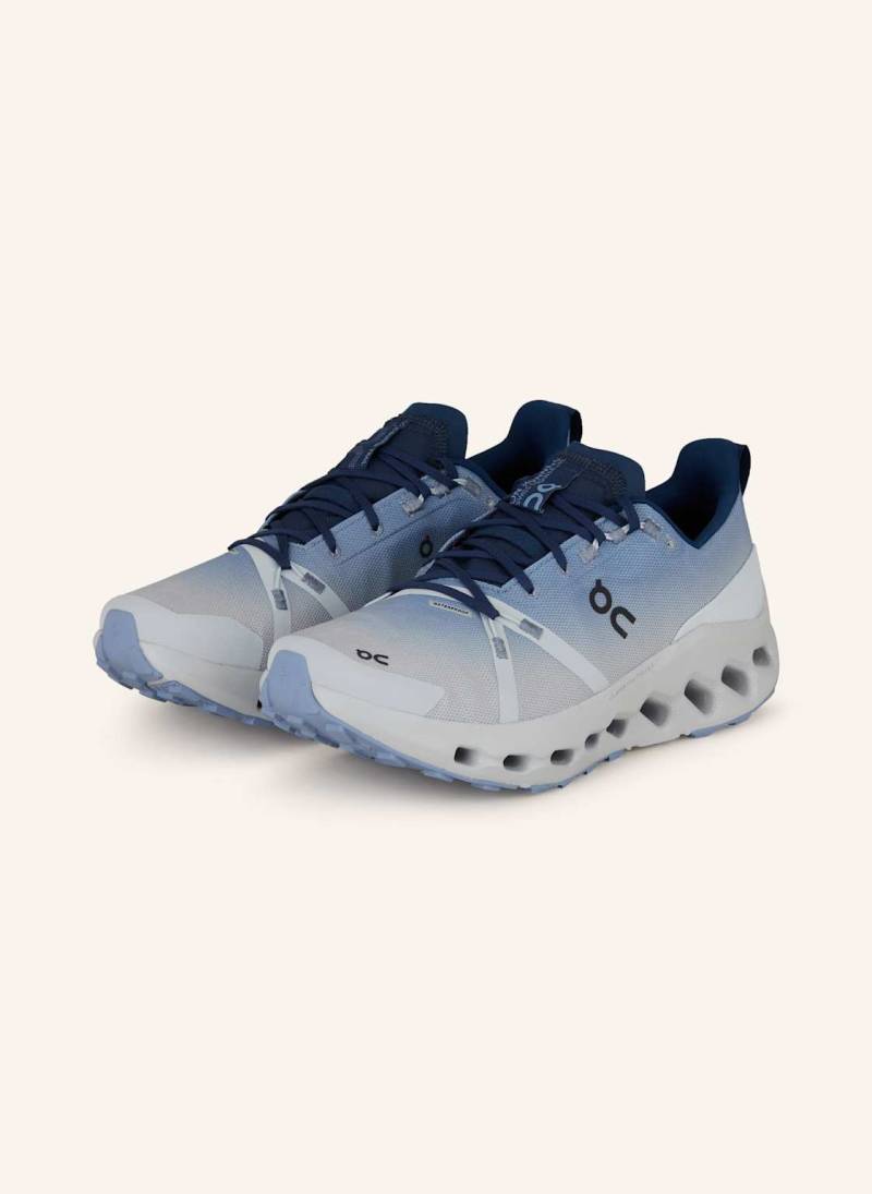 On Trailrunning-Schuhe Cloudsurfer Trail Waterproof blau von On