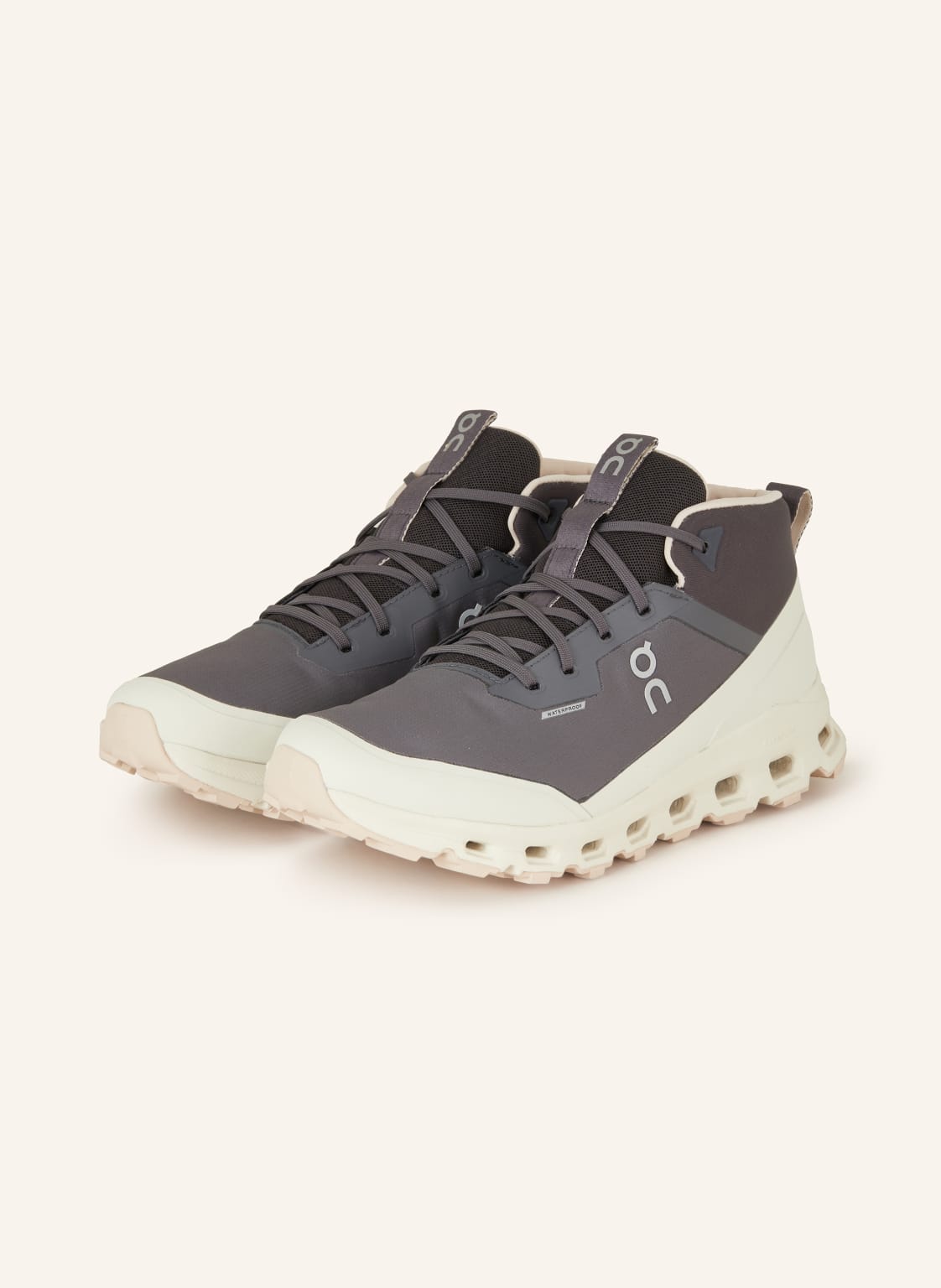 On Trekkingschuhe Cloudroam Waterproof schwarz von On