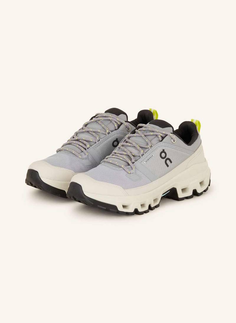 On Wanderschuhe Cloudrock Low Wp grau von On