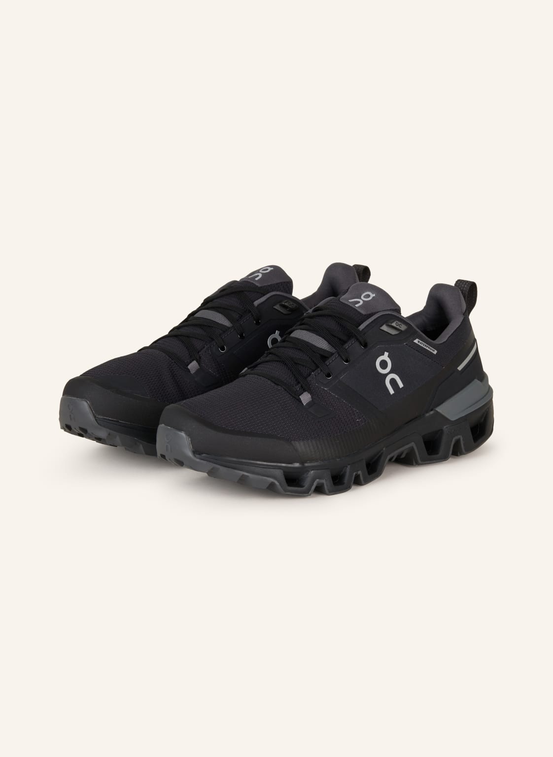 On Trekkingschuhe Cloudwander Waterproof schwarz von On