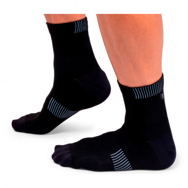 On - Ultralight Mid Sock - Laufsocken Gr S schwarz von On
