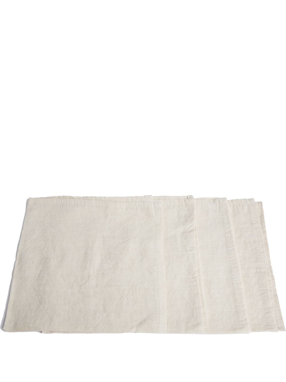 Once Milano four pack linen napkins - Neutrals von Once Milano