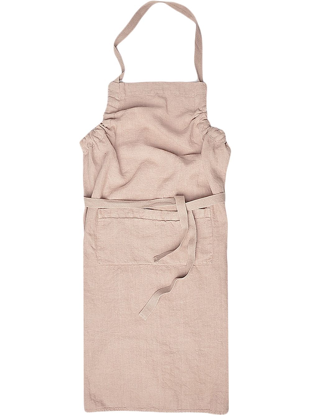 Once Milano linen kitchen apron - Pink von Once Milano