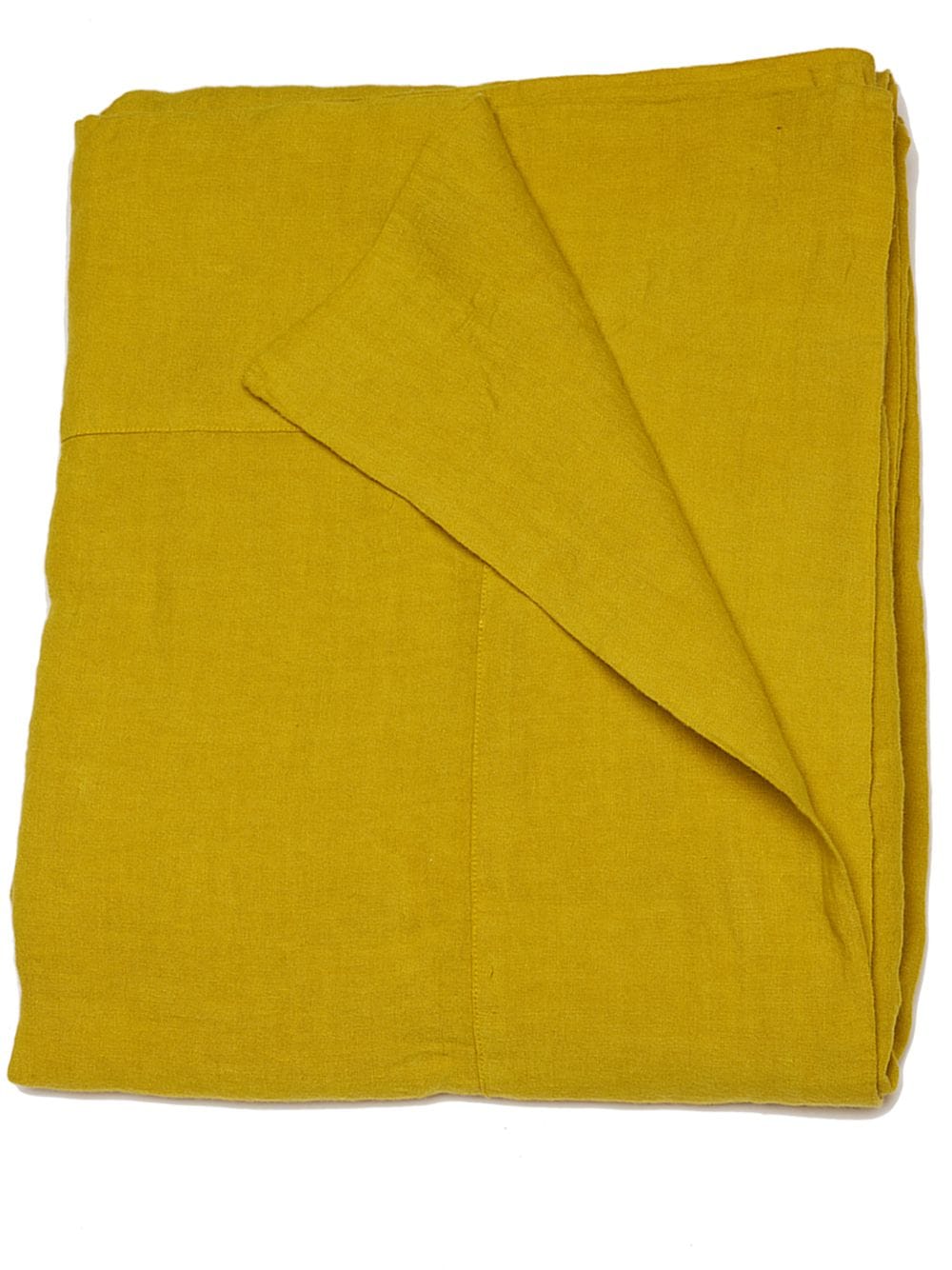 Once Milano medium linen tablecloth - Yellow von Once Milano