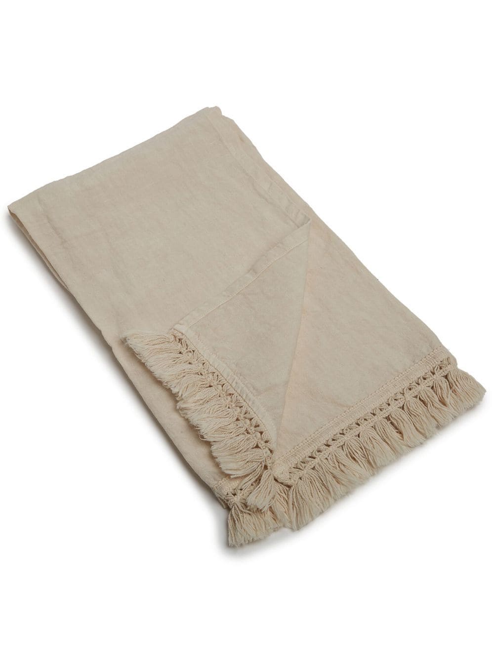 Once Milano set-of-two fringed bathroom-towels - Neutrals von Once Milano