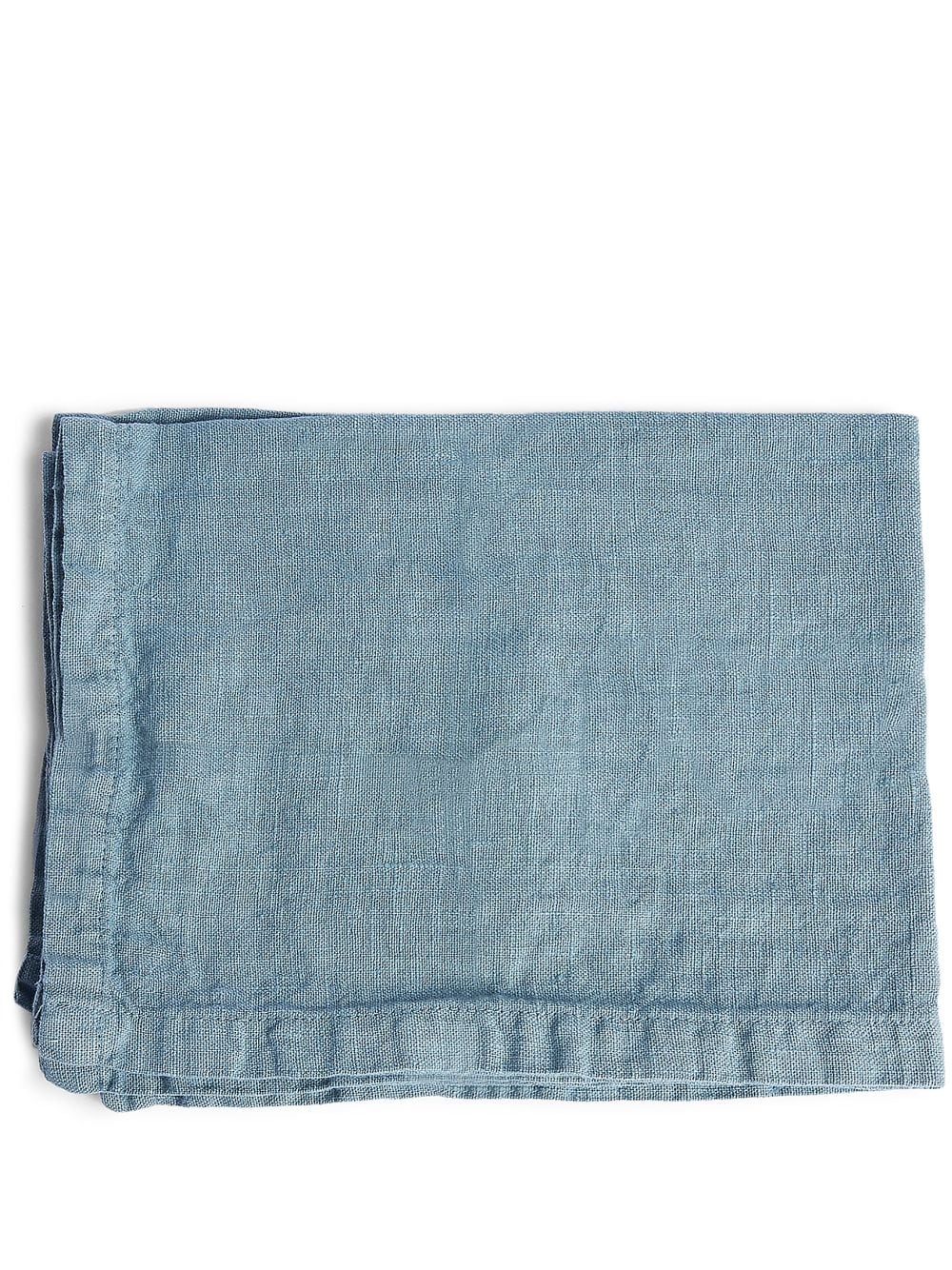 Once Milano tonal-stitching linen placemats (set of 2) - Blue von Once Milano