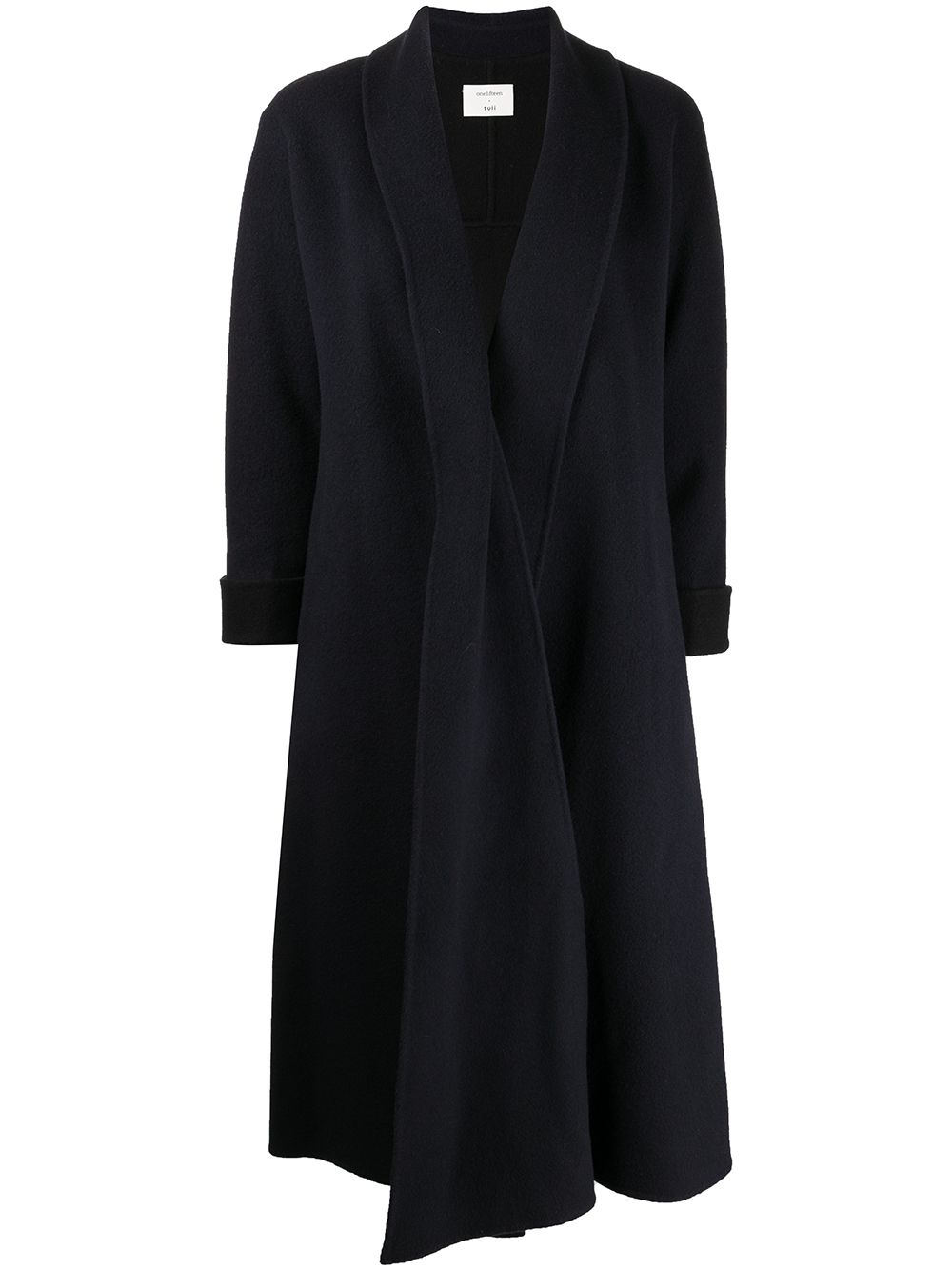 Onefifteen rely wool-blend coat - Black von Onefifteen