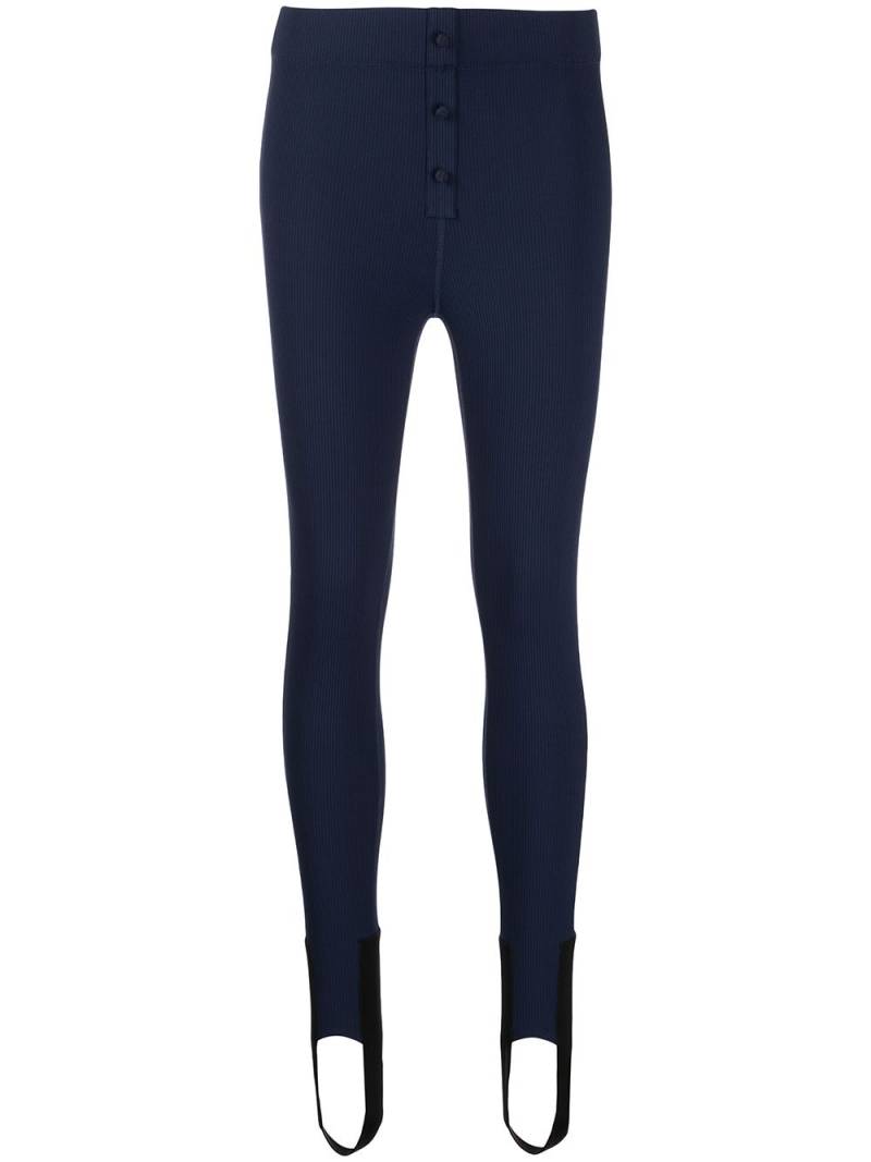 Onefifteen x Beyond The Radar stirrup leggings - Blue von Onefifteen