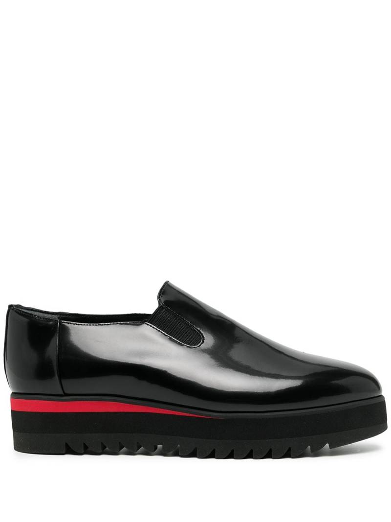 Onitsuka Tiger flatform slip-on loafers - Black von Onitsuka Tiger