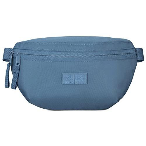 Bauchtasche Blau - Finn - Hüfttasche Für Sport Outdoor Stadt - Gürteltasche Stylisch Für Festival - Herren Blau von Only-bags.store