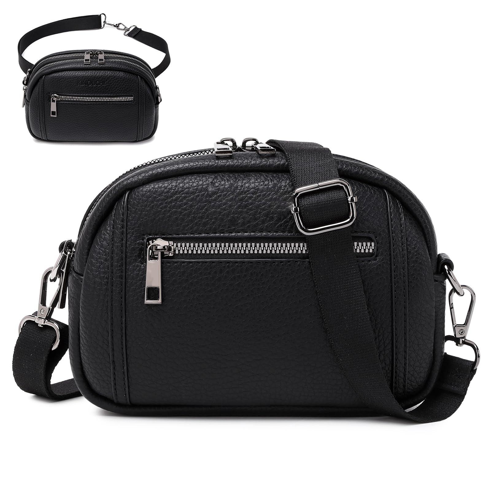 Bauchtasche Gürteltasche, Sport Mode Hüfttaschen Brustbeutel Umhängetasche Crossbody Bag Mit Herren Schwarz von Only-bags.store