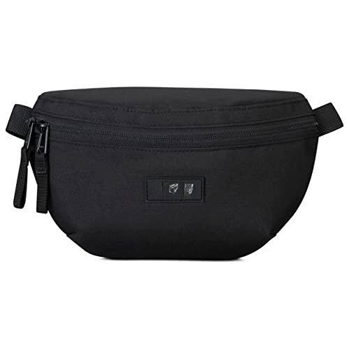 Bauchtasche Schwarz - Finn - Hüfttasche Für Sport Outdoor Stadt - Gürteltasche Stylisch Für Herren Schwarz von Only-bags.store