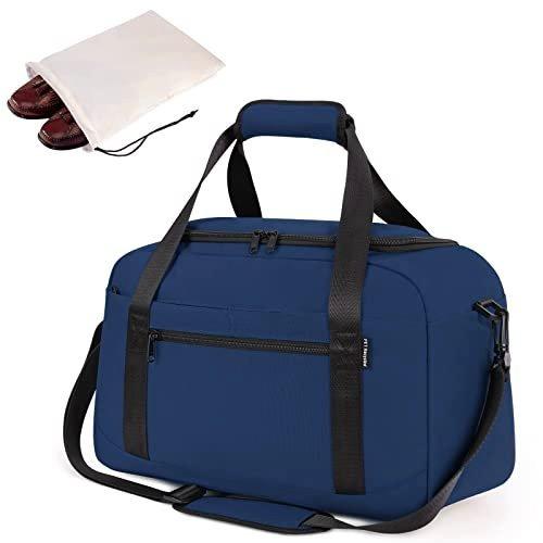 Handgepäck 40 X 20 X 25 Cm Für Ryanair Reisetasche Für Flugzeug Unter Sitz Handgepäck Koffer Pet Recycled Umweltfreundliche Reisetasche Weekender Tasche Für Männer Und Frauen, Unisex Blau ONE SIZE von Only-bags.store