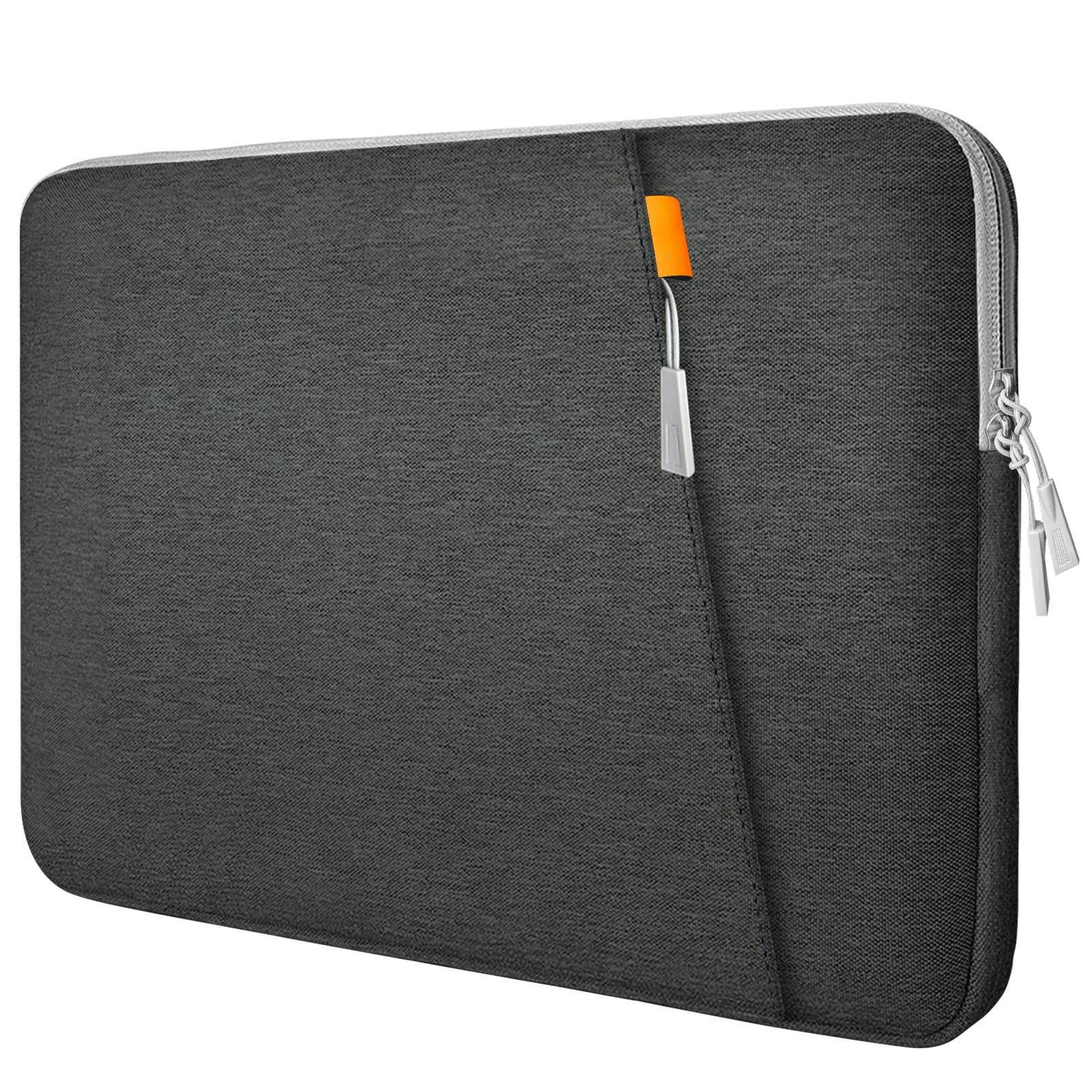 Laptop-tasche, Filz-laptop-schutzhülle Mit Zusätzlicher Filztasche Und Mauspad Damen Grau ONE SIZE von Only-bags.store
