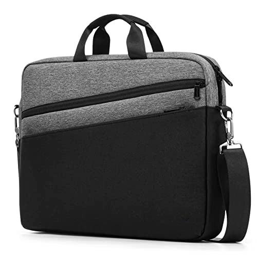 Laptoptasche Aktentasche Für Laptop Erweiterbar Wasserdicht Damen Grau ONE SIZE von Only-bags.store