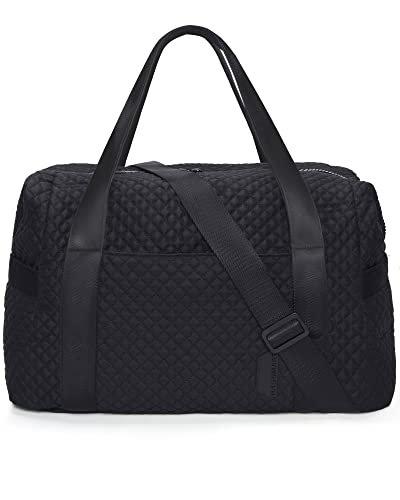 Reisetasche Handgepäck, Weekender Tasche, Travel Sport Duffle Bag Carry On Bag Large Overnight Bag Unisex Schwarz ONE SIZE von Only-bags.store