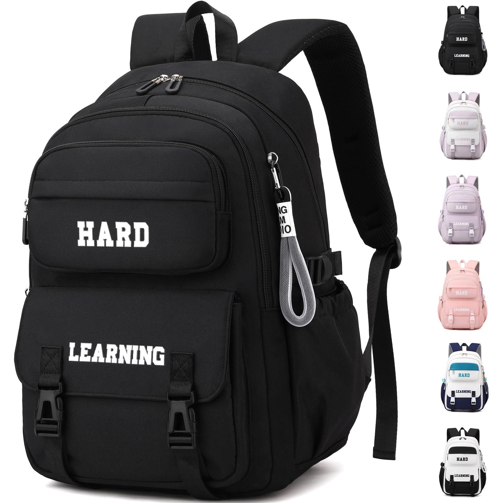 Schultasche Sekundarschule Daypack,laptop-rucksack, Wasserfester Rucksack Für Teenager Unisex Schwarz ONE SIZE von Only-bags.store