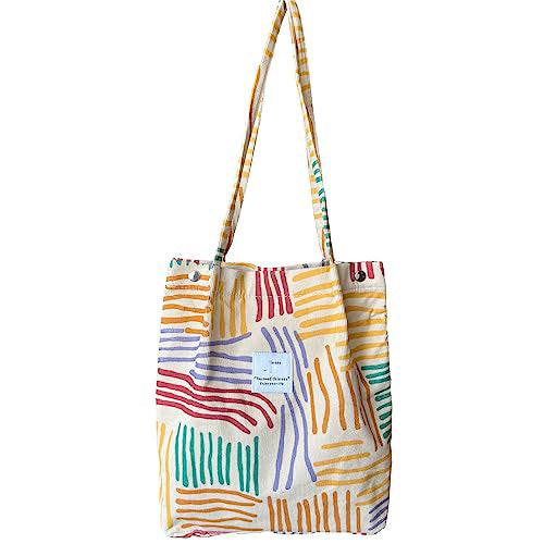 Umhängetasche Kord Shopper Tasche Mode Für Den Alltag Arbeit Büro Schule Damen Multicolor ONE SIZE von Only-bags.store