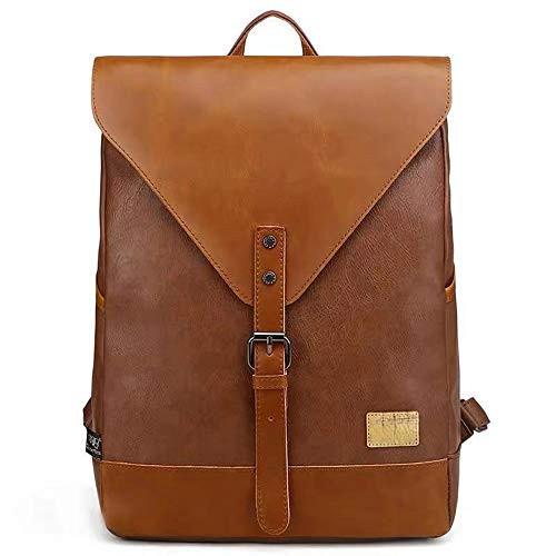 Vintage Rucksack Wanderrucksack Retro Laptoprucksack Hiking Backpack Schultertasche Rucksack Für Unisex Braun ONE SIZE von Only-bags.store