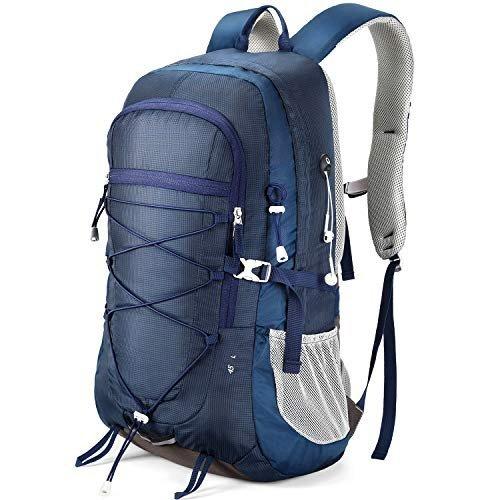 Wanderrucksack 45l, Wasserdichter Rucksack Trekkingrucksack Reiserucksack, Outdoor Rucksack Mit Unisex Blau ONE SIZE von Only-bags.store