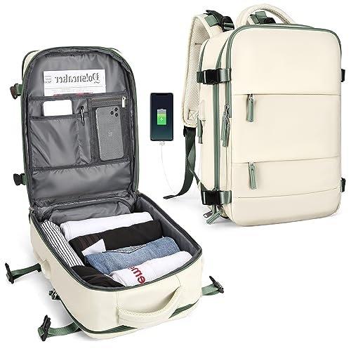 Wanderrucksack Wasserdicht Outdoor Sport Rucksack Casual Daypack Schultasche Fit 14-zoll-laptop Mit Unisex Offwhite ONE SIZE von Only-bags.store