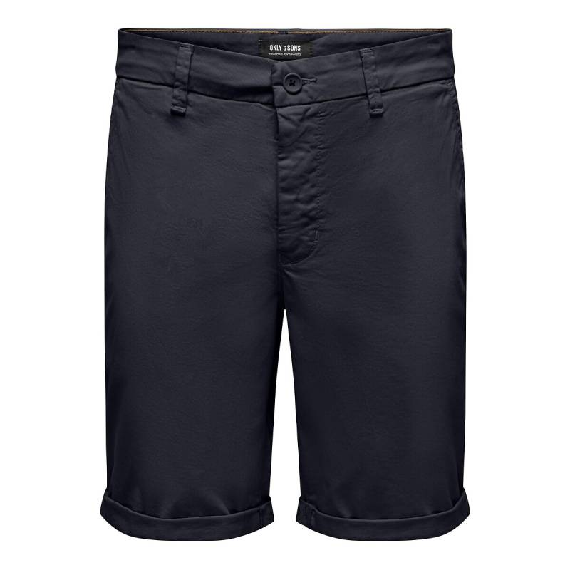 Chinoshorts Peter aus Stretch-Twill, Regular-Fit von Only & Sons