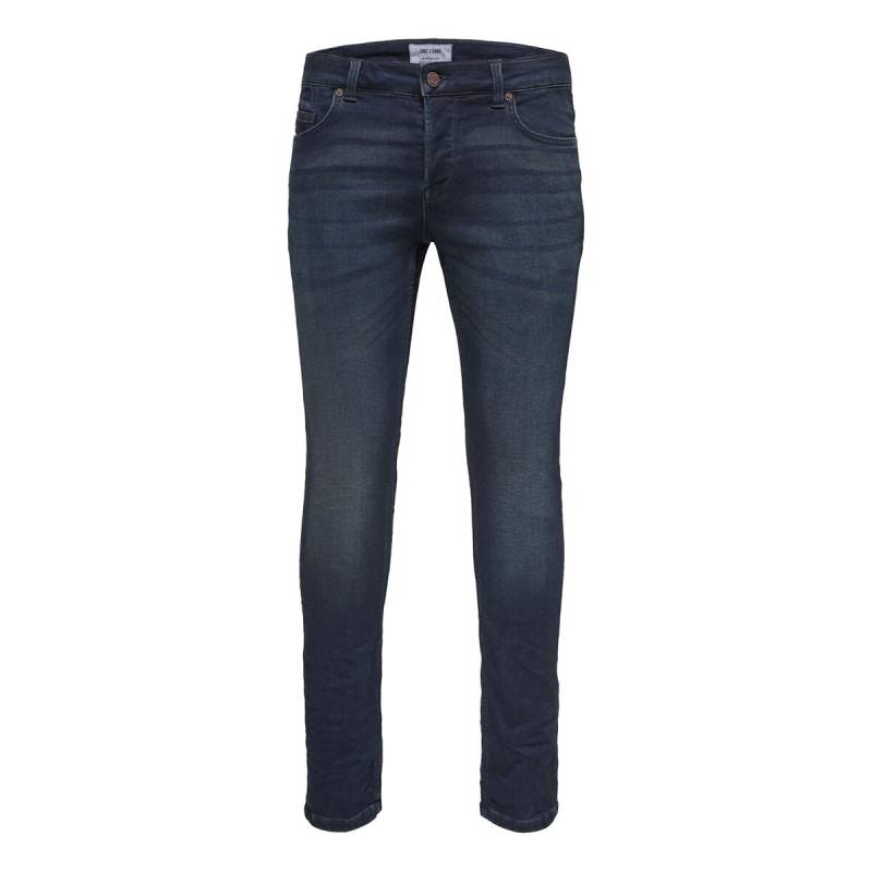 Jeans Loom aus Superstretch-Denim, Slim-Fit von Only & Sons