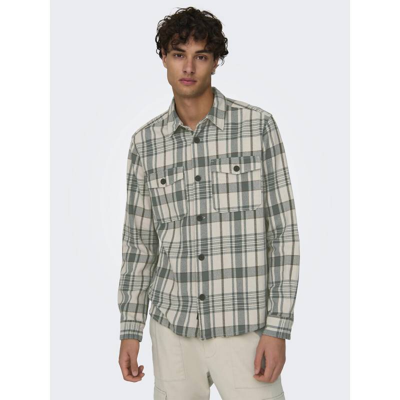 Kariertes Overshirt von Only & Sons