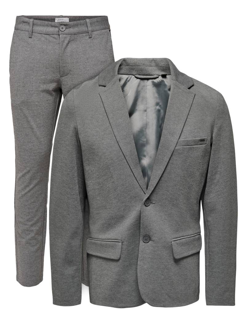 ONLY & SONS Anzug »ONSMARK SLIM 0209 SUIT«, (Set, 2 tlg., Anzug Set), slim fit von Only & Sons