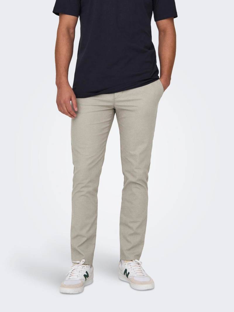 ONLY & SONS Anzughose »ONSMARK PETE SLIM DOBBY 0058 PANT NOOS« von Only & Sons