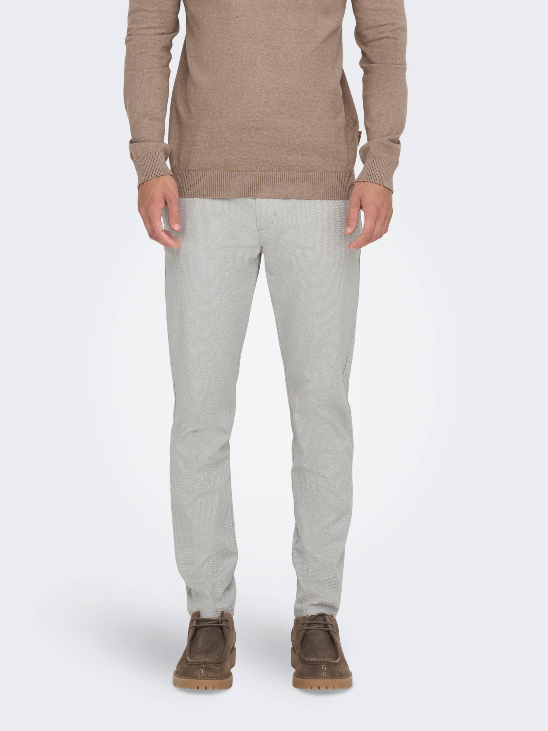 ONLY & SONS Anzughose »ONSMARK PETE SLIM DOBBY 0058 PANT NOOS« von Only & Sons