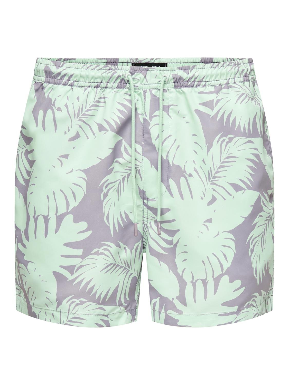 ONLY & SONS Badeshorts »ONSTED LIFE SWIM SHORT FLOWER AOP 2« von Only & Sons