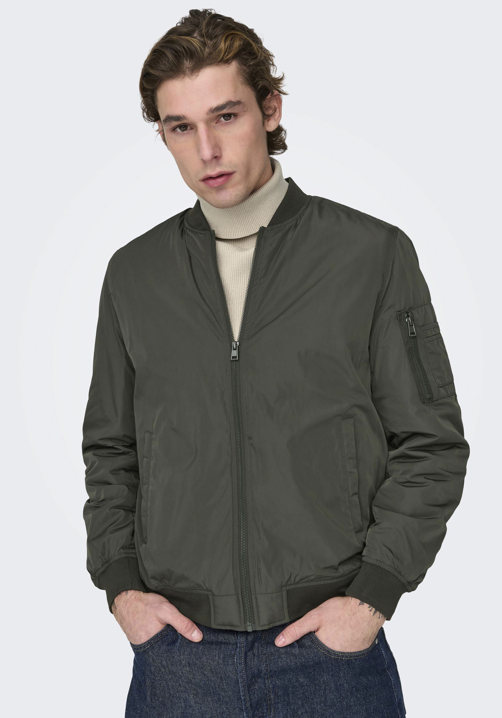 ONLY & SONS Bomberjacke »OS OSHUA BOMBER OTW VD« von Only & Sons