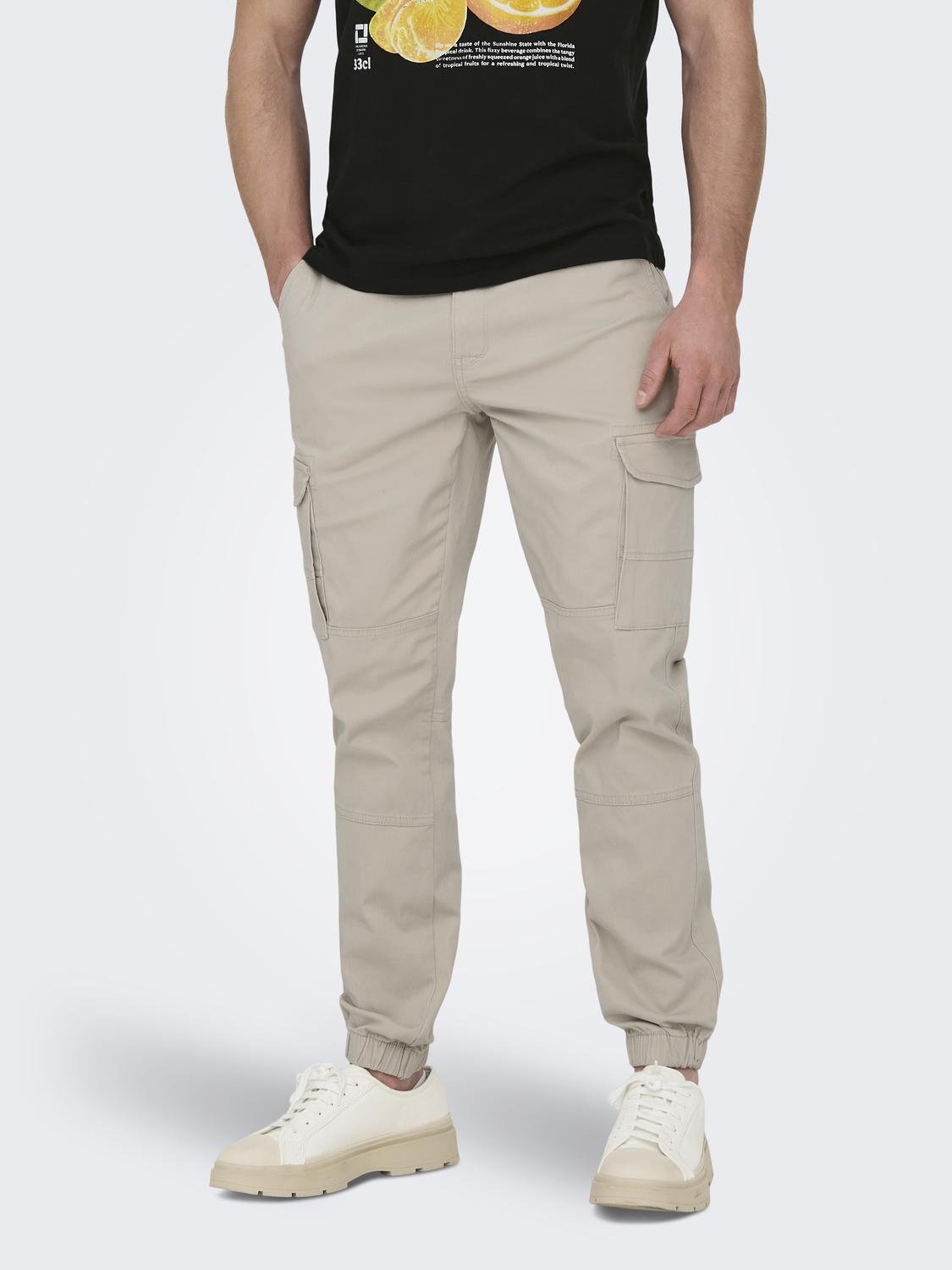 ONLY & SONS Cargohose »ONSCARTER LIFE CARGO CUFF 0013 PANT NOOS« von Only & Sons
