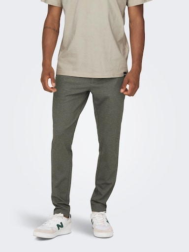 ONLY & SONS Chinohose »ONSMARK SLIM HERRINGBONE 2911 PANT NOOS« von Only & Sons