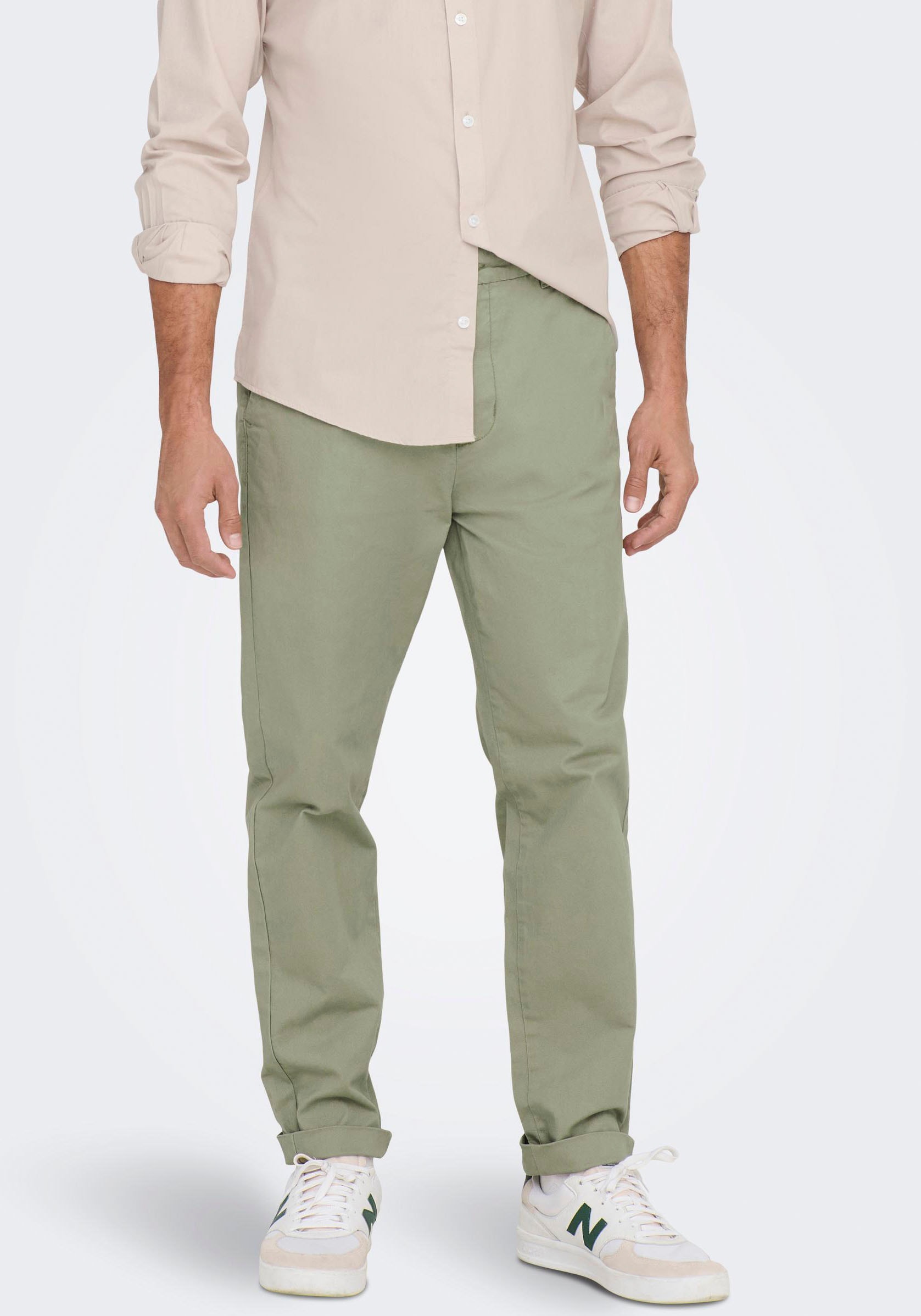 ONLY & SONS Chinohose »OS ONSKENT CROPPED CHINO« von Only & Sons