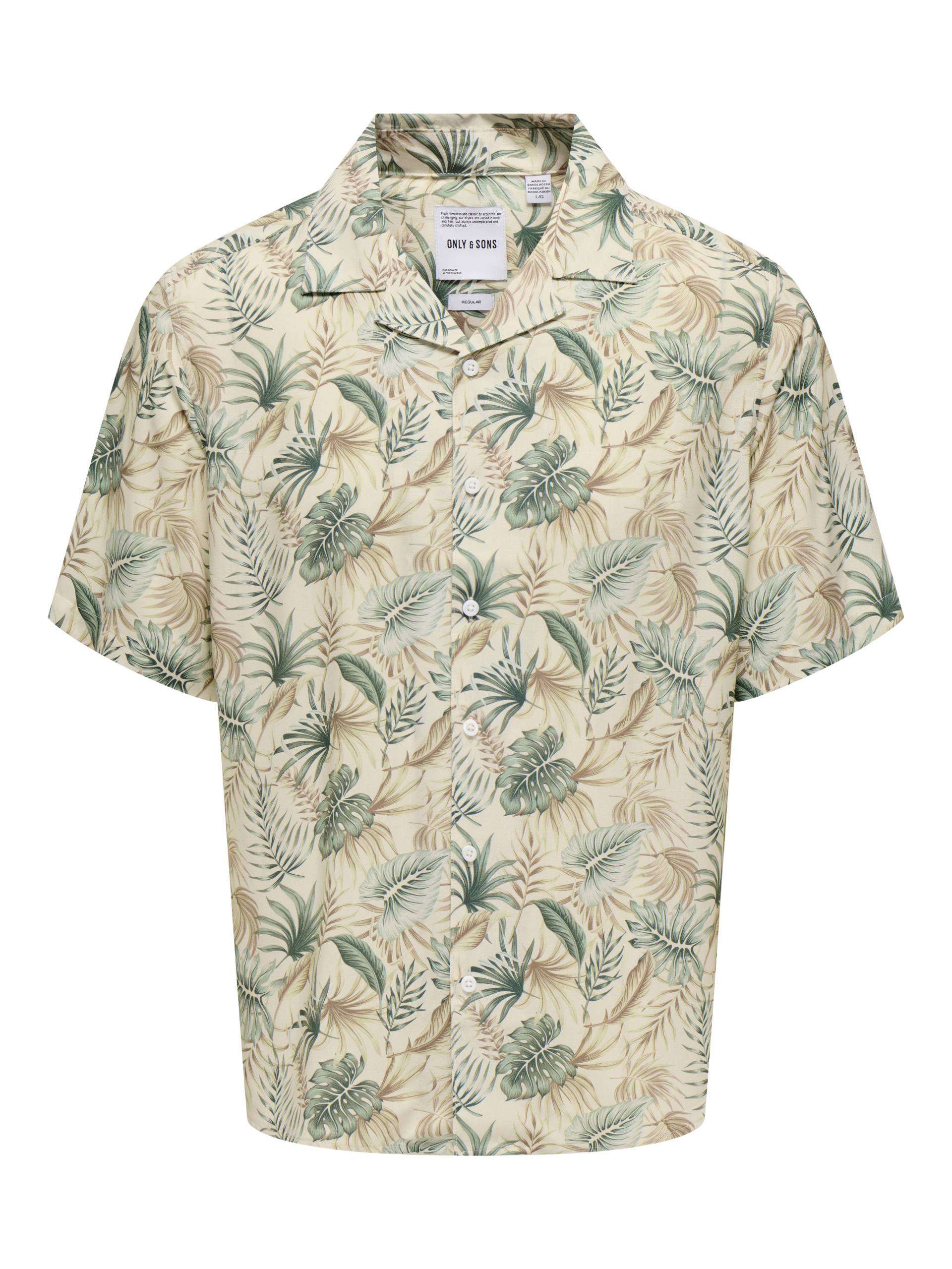 ONLY & SONS Hawaiihemd »ONSWAYNE LIFE AOP SS VISCOSE SHIRT NOOS« von Only & Sons