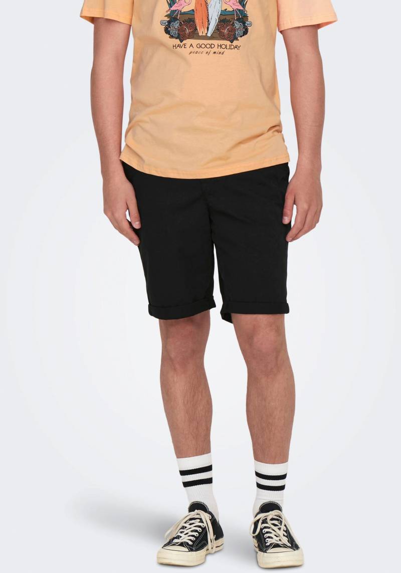 ONLY & SONS Jeansshorts »ONSPETER REG TWILL 4481 SHORTS NOOS« von Only & Sons