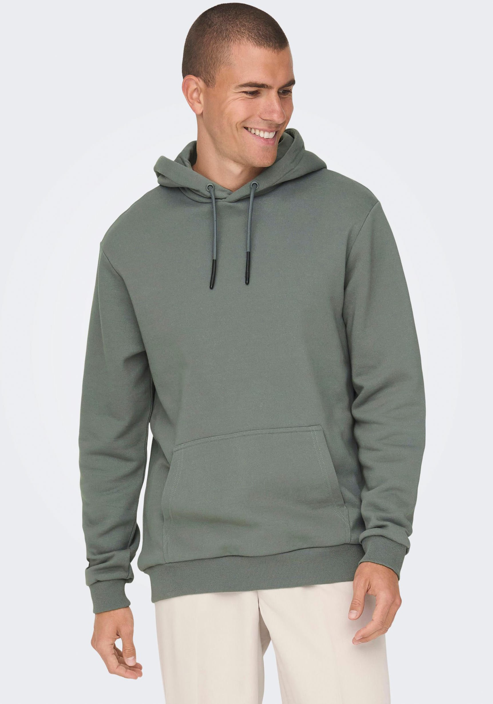 ONLY & SONS Kapuzensweatshirt »ONSCERES HOODIE SWEAT NOOS« von Only & Sons