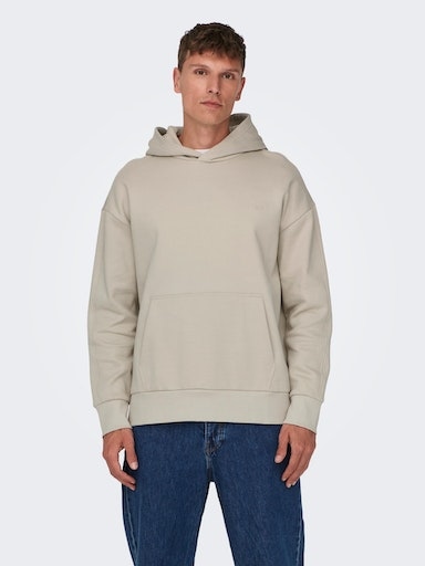 ONLY & SONS Kapuzensweatshirt »ONSDAN LIFE RLX HEAVY SWEAT HOODIE NOOS« von Only & Sons