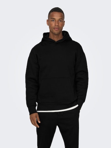 ONLY & SONS Kapuzensweatshirt »ONSDAN LIFE RLX HEAVY SWEAT HOODIE NOOS« von Only & Sons