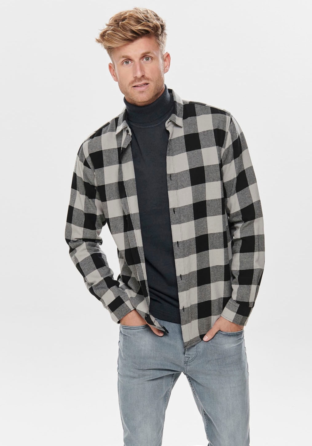 ONLY & SONS Karohemd »GUDMUND LS CHECKED SHIRT« von Only & Sons