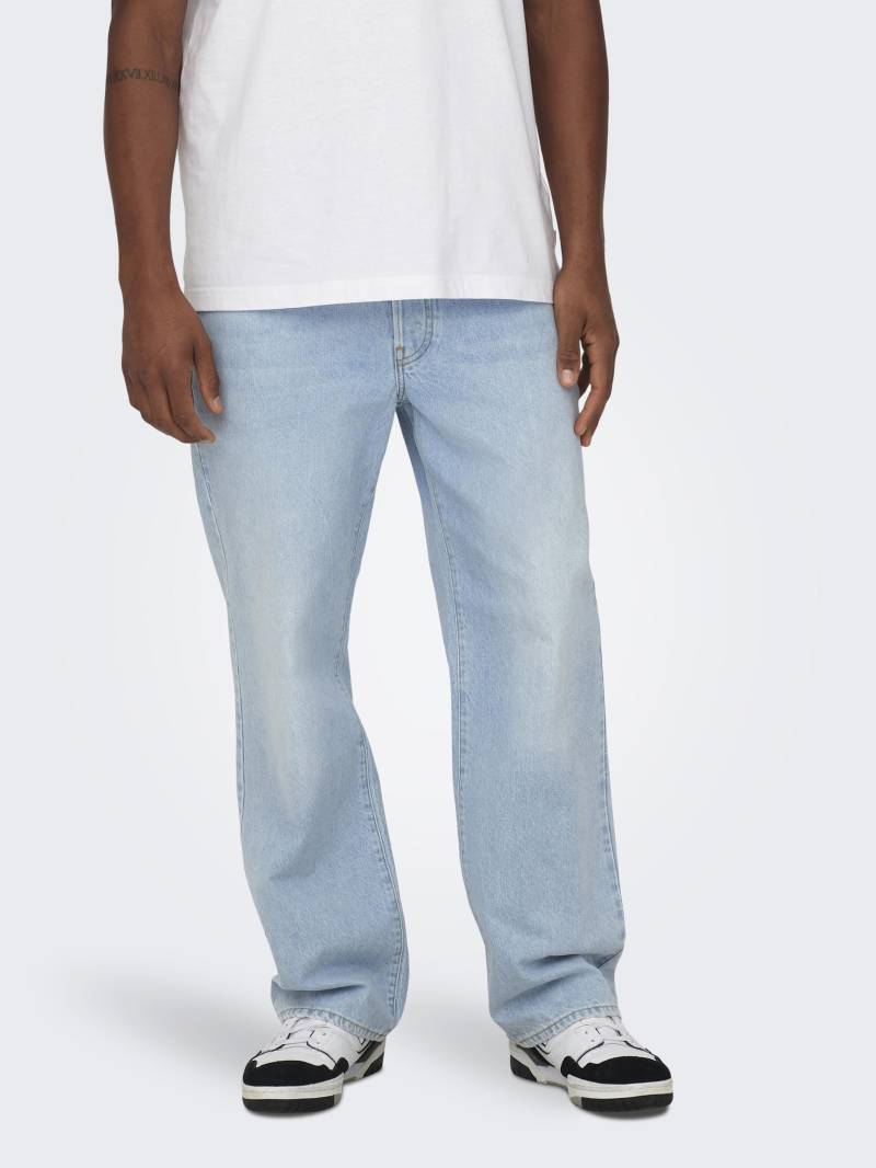 ONLY & SONS Loose-fit-Jeans »ONSFADE LOOSE WB 6778 A14 DNM NOOS« von Only & Sons