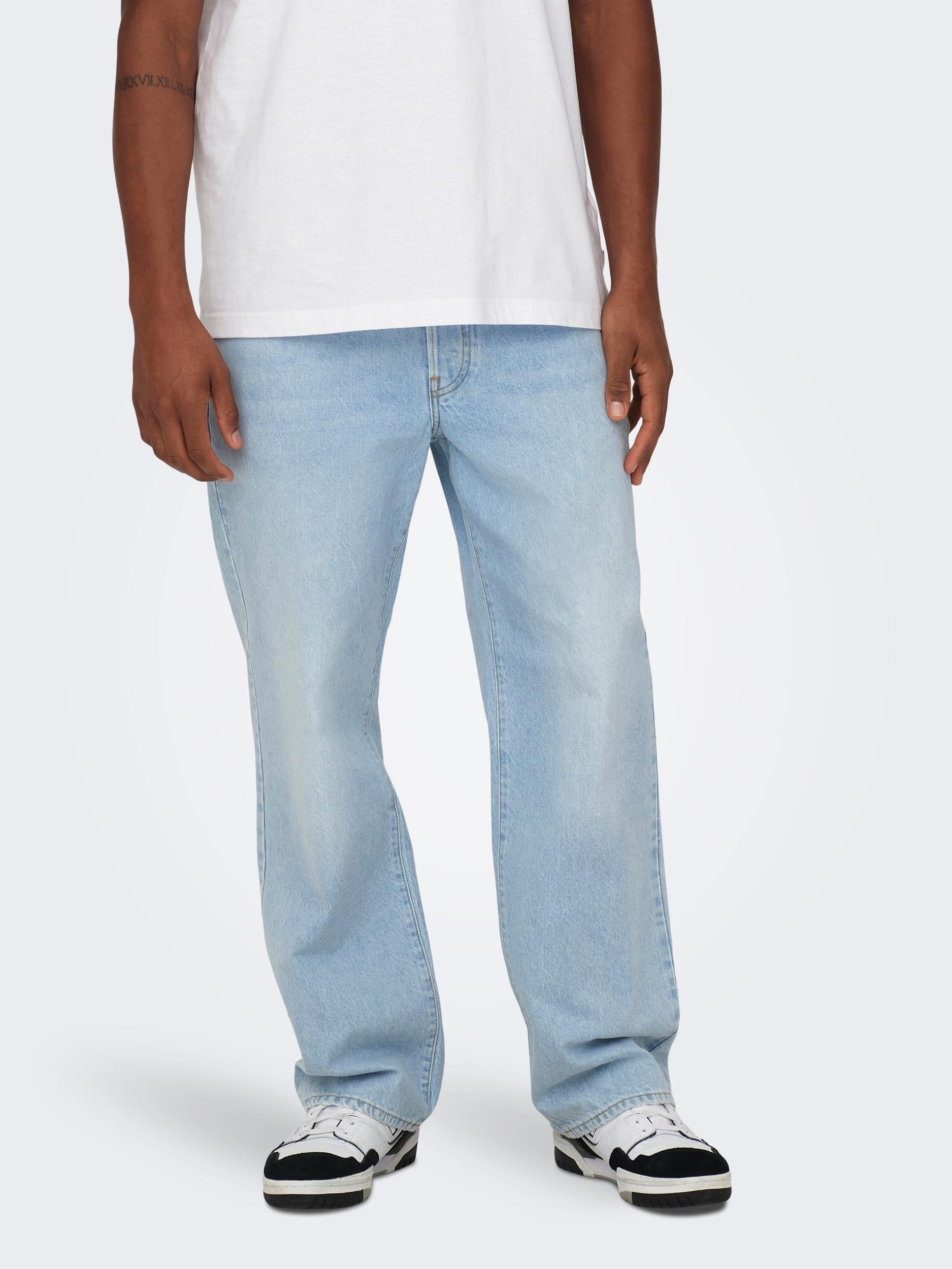 ONLY & SONS Loose-fit-Jeans »ONSFADE LOOSE WB 6778 A14 DNM NOOS« ONLY & SONS Loose-fit-Jeans »ONSFADE LOOSE WB 6778 A14 DNM NOOS« von Only & Sons