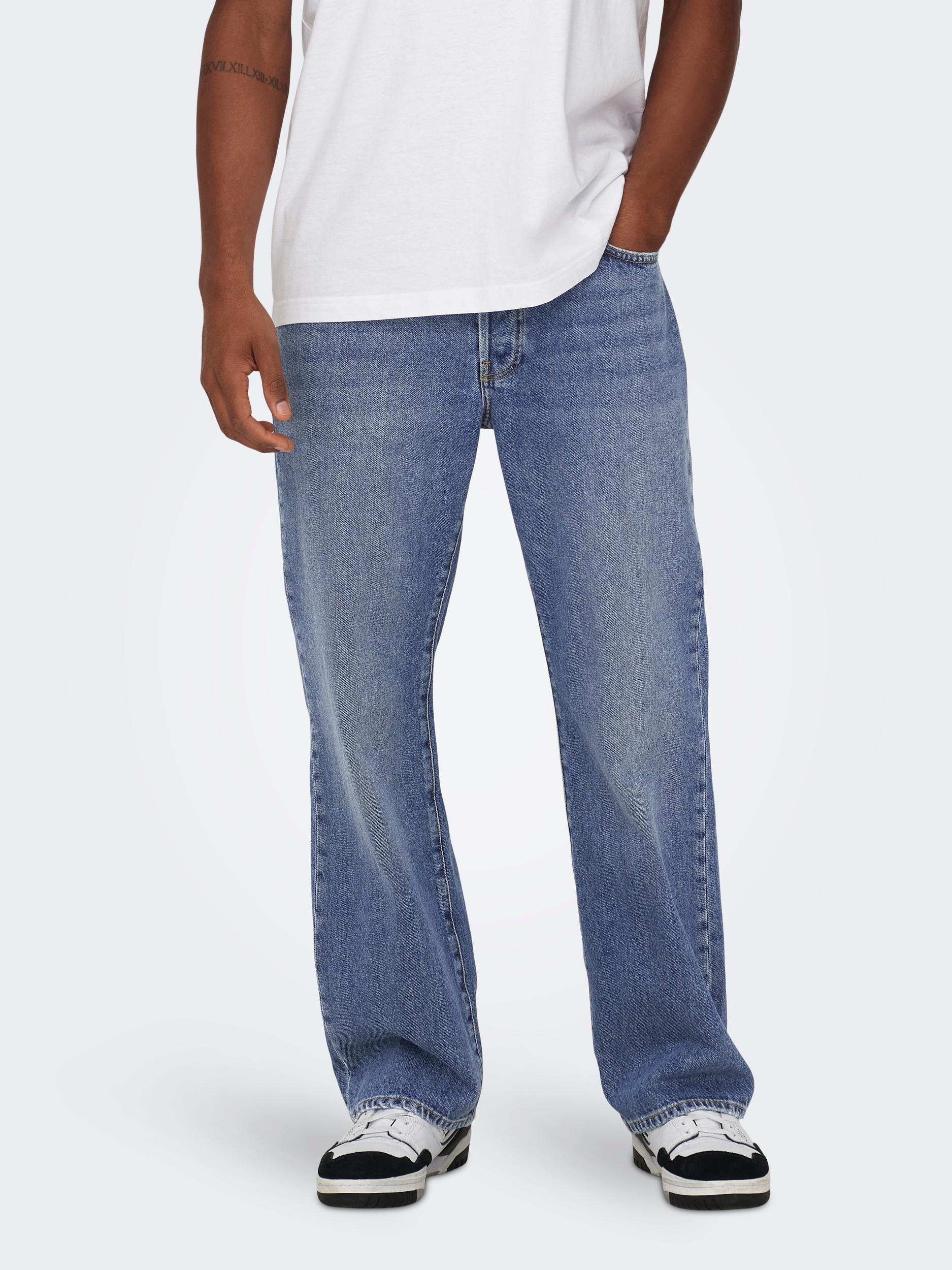 ONLY & SONS Loose-fit-Jeans »ONSFADE LOOSE WB 6778 A14 DNM NOOS« ONLY & SONS Loose-fit-Jeans »ONSFADE LOOSE WB 6778 A14 DNM NOOS« von Only & Sons