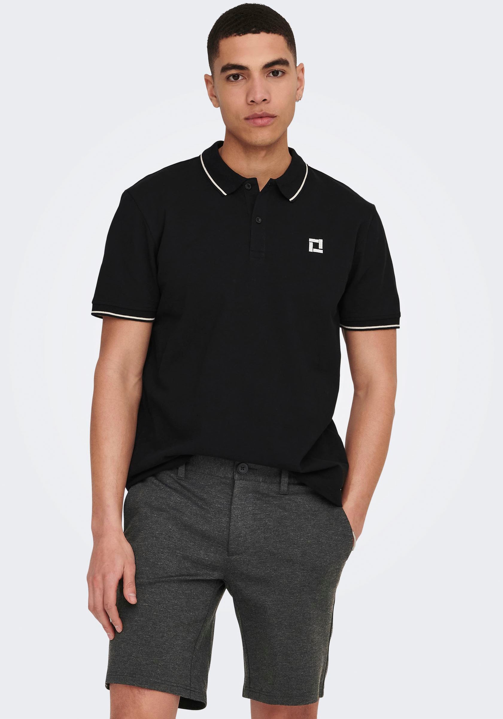 ONLY & SONS Poloshirt »ONSFLETCHER SLIM SS POLO NOOS« von Only & Sons