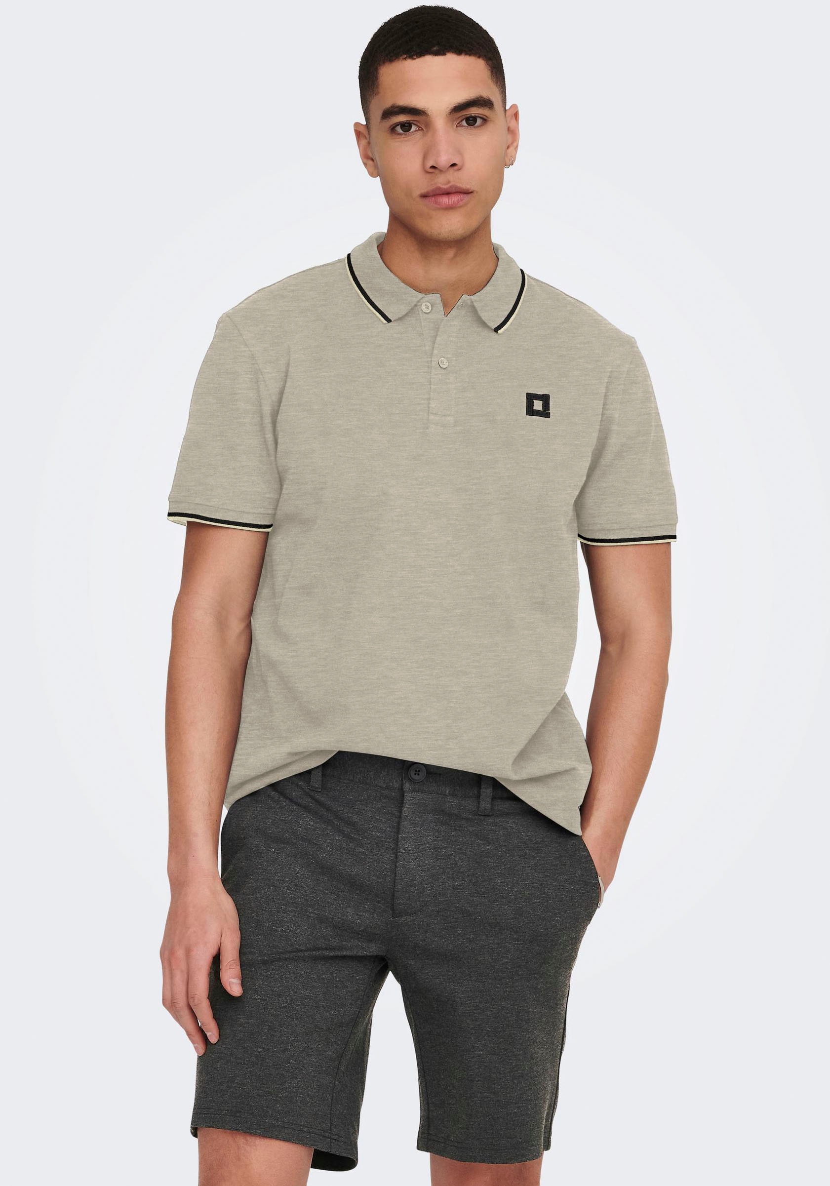 ONLY & SONS Poloshirt »ONSFLETCHER SLIM SS POLO NOOS« von Only & Sons