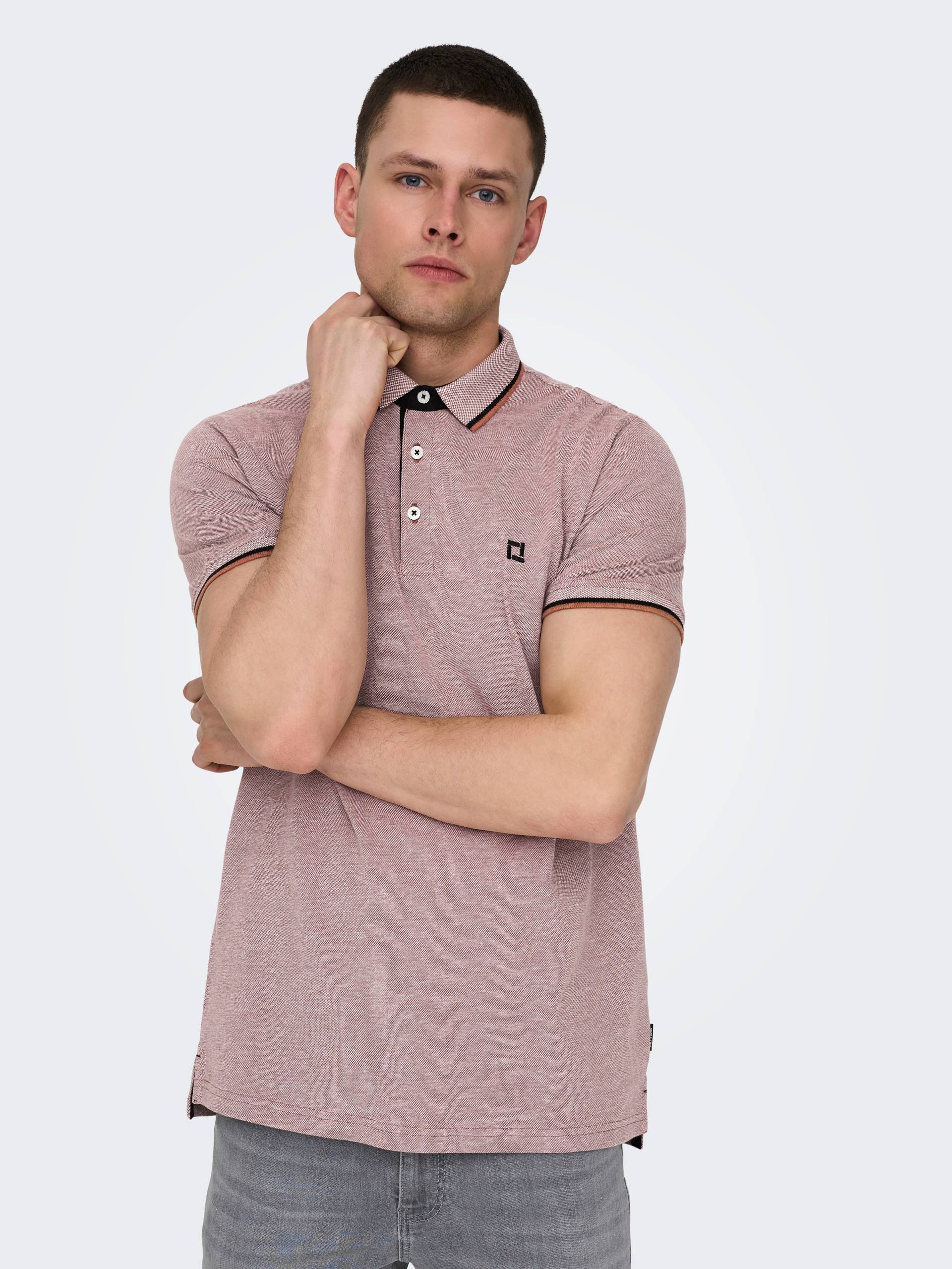 ONLY & SONS Poloshirt »ONSFLETCHER SLIM SS POLO NOOS« von Only & Sons